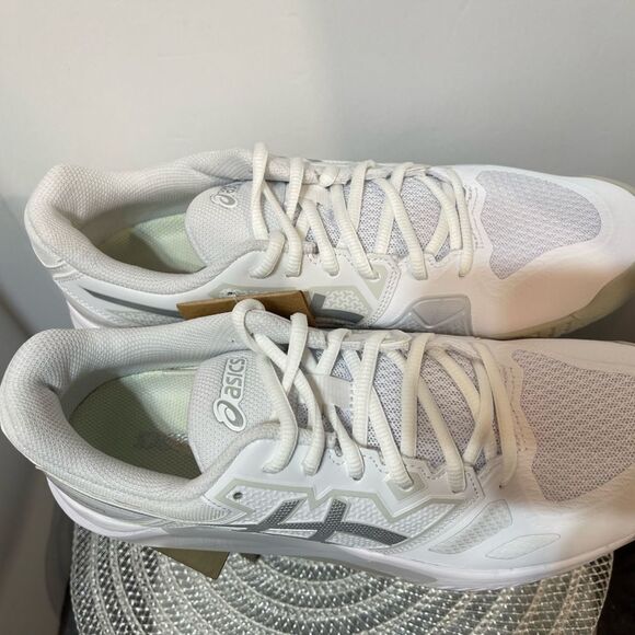ASICS Gel Challenger 13 Women’s Tennis Shoes Size 11 White/pure Silver NWT - Picture 8 of 16